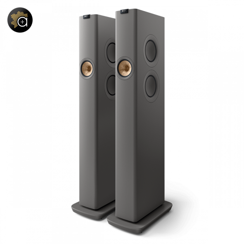 KEF LS60 wireless - aktívne stĺpové reproduktory s perfektným designom a zvukom