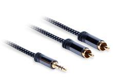 Acoustique Quality AQ Premium PA420 - 3,5 mm - 2 x RCA