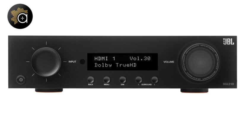 JBL MA310 - AV zesilovač 5.2, 60 W, 4K, Bluetooth