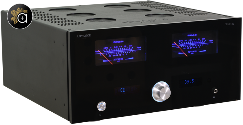 Advance Paris X-i1100 - výkonný zesilovač s výstupem 45 W v třídě A