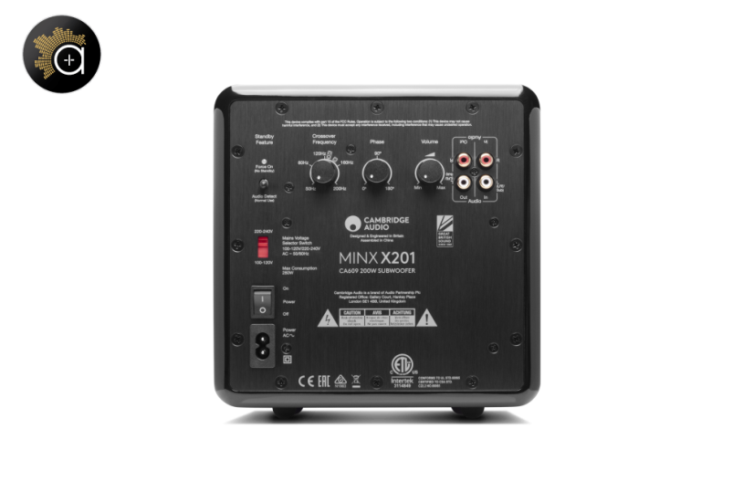 Cambridge Audio MinX X201 - kompaktní aktivní subwoofer