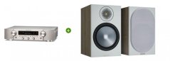 Set Marantz NR 1200 (stříbrná) + Monitor Audio Bronze 100(Urban Grey)