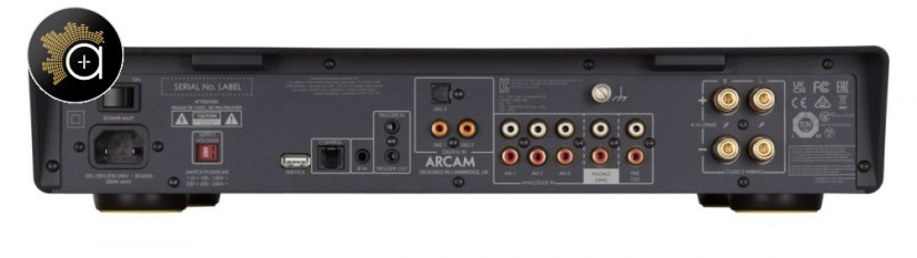 ARCAM A5 - integrovaný zesilovač 2 x 50 W, Bluetooth, Phono MM