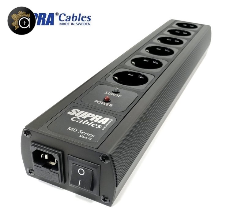 Supra Cables LoRad MD06-EU/SP SPC BLACK Switch - Silver Edition