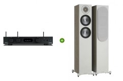 Set Audiolab 6000A Play (černá) + Monitor Audio Bronze 200(Urban Grey)