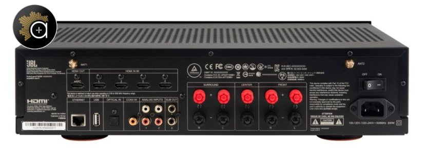 JBL MA510 - AV zesilovač 5.2, 75 W, 8K, Wi-Fi, Bluetooth, Dolby Vision