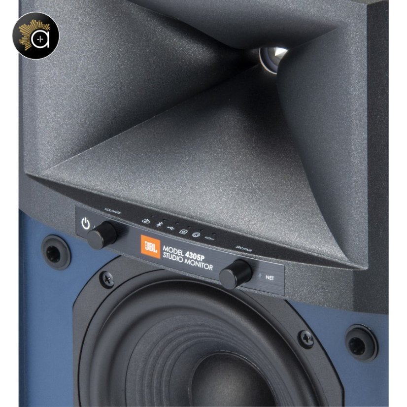 JBL 4305 - Aktivní monitory 2 x 150 W, DAC, streaming, MQA, BT, AirPlay