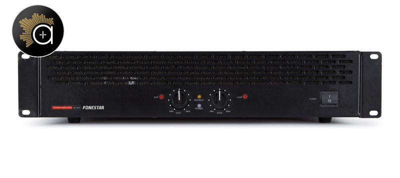 Fonestar SA-204 - instalační stereo zesilovač 2x150W