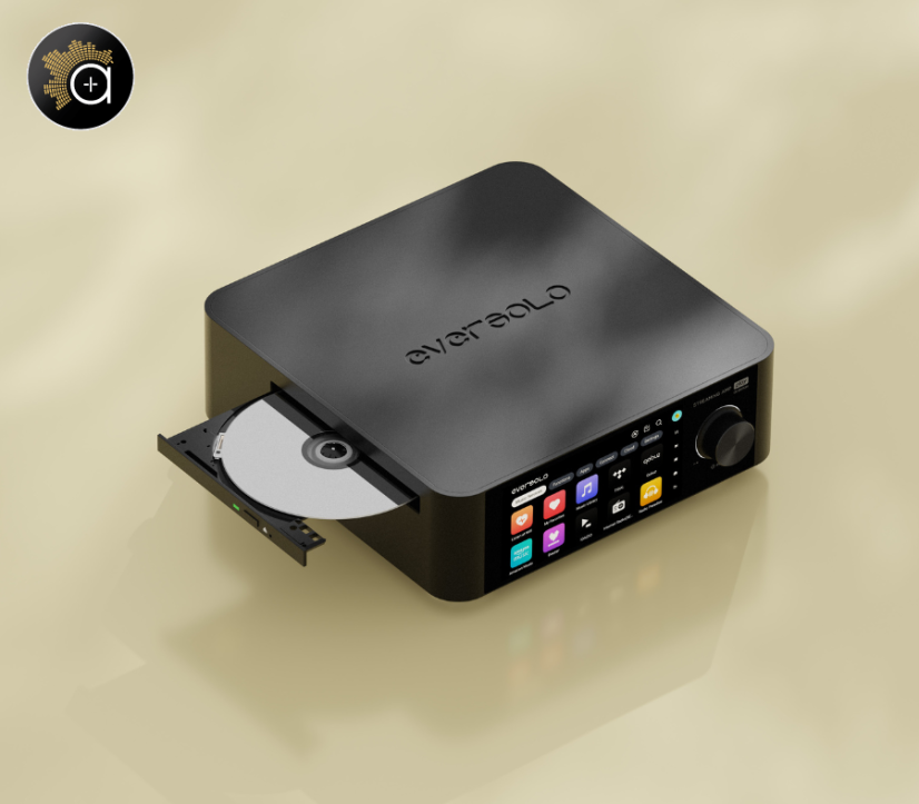 Eversolo Play CD - zesilovač se streamerem a 5,5" dotykovým displayem a CD přehrávačem