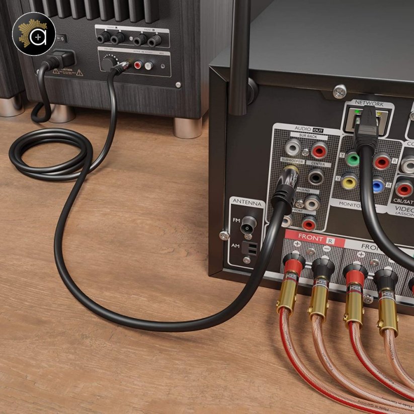 KabelDirekt Pro Series Sub RCA - kábel pre subwoofer