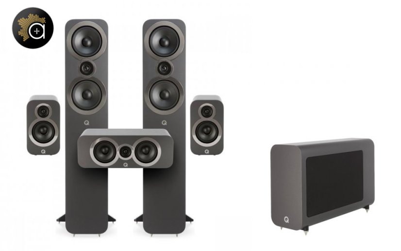 Q Acoustics 5.1 set (3050i, 3010i, 3090Ci, 3060Si)