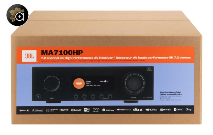 JBL MA7100HP - AV receiver 7.2, 125 W, 8K, Wi-Fi, Bluetooth, Dolby Atmos + Vision