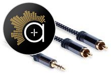 Acoustique Quality AQ Premium PA420 - 3,5 mm - 2 x RCA