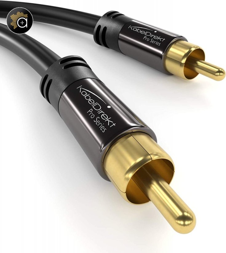KabelDirekt Pro Series Sub RCA - kábel pre subwoofer