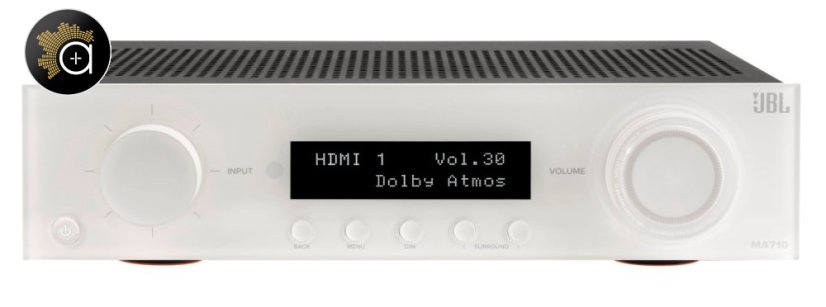 JBL MA710 - AV zesilovač 7.2, 110 W, 8K, Wi-Fi, Bluetooth, Dolby Atmos + Vision