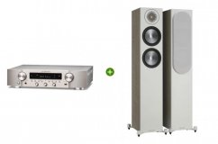 Set Marantz NR 1200 (stříbrná) + Monitor Audio Bronze 200