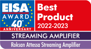 Roksan Attessa Streaming Amplifier - ocenění EISA pro sezónu 2022/2023